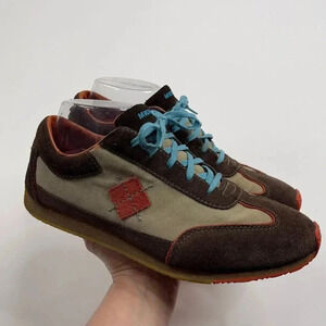 Medium Brand Lace Up Hipster Sneakers